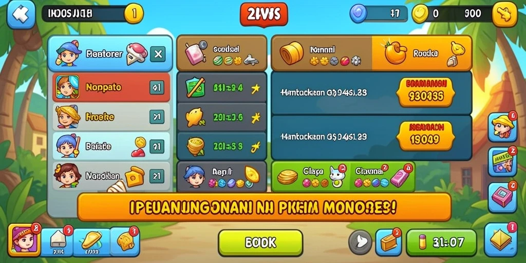 inova77 - Karakter-karakter unik yang siap dimainkan.